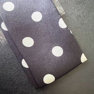 Gift idea, new in package, Polka Dot Tie scarf, black and white
